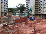 Excavation for HDB Project